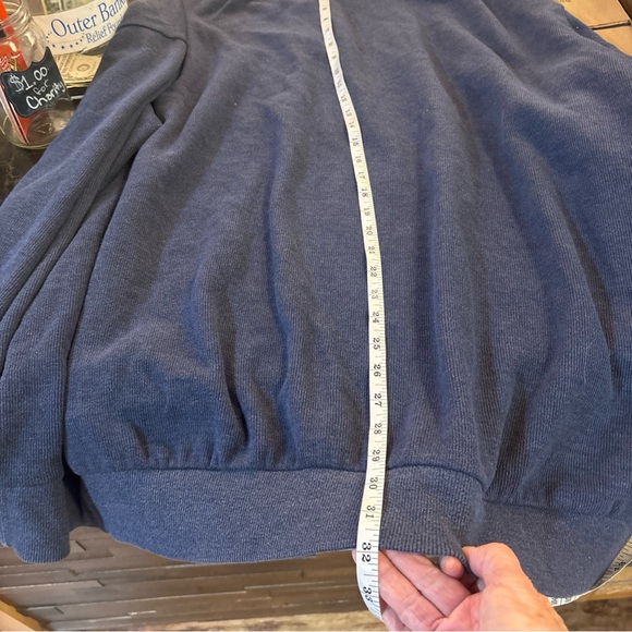 U.S. Polo 3XLT Navy Pull Over Cotton Blend 1/4 Zip Ribbed LS Pony Logo - Picture 13 of 15